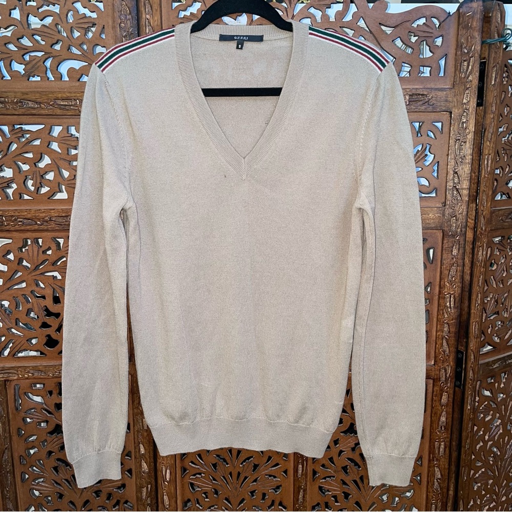 Gucci V Neck Sweater Shirt